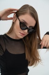 Cat Eyes Black Güneş Gözlüğü