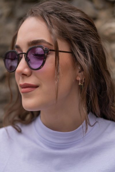 Chila Leopar Mor Güneş Gözlüğü