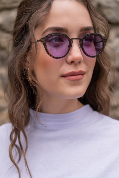 Chila Leopar Mor Güneş Gözlüğü