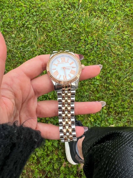 MS Rose Gümüş Metal Kordon Saat