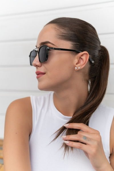 Oliv Full Siyah Unisex Güneş Gözlüğü