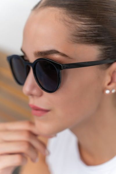 Optim Siyah Unisex Güneş Gözlüğü